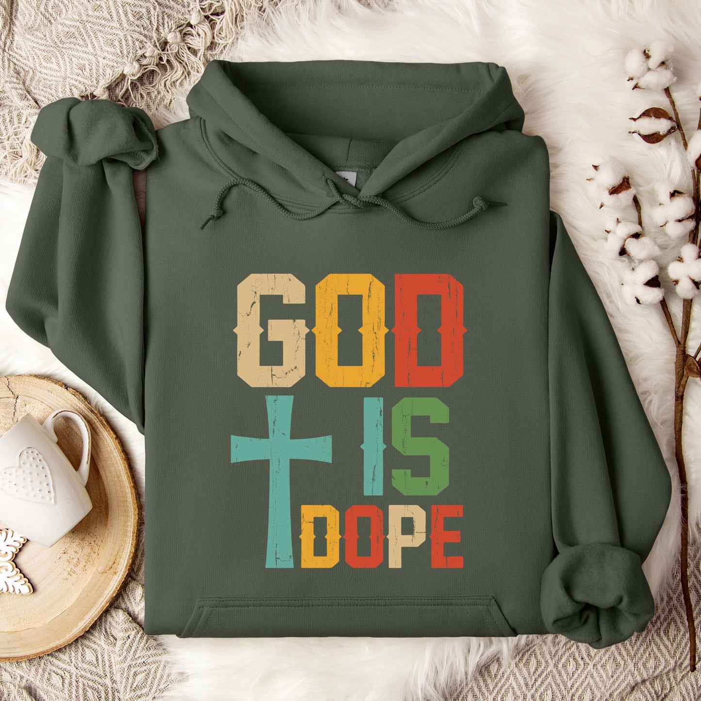 God Is Dope Hoodie