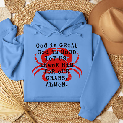 God Is Great God Is Good Let Us Thank Him For Our Crabs Ahmen 01