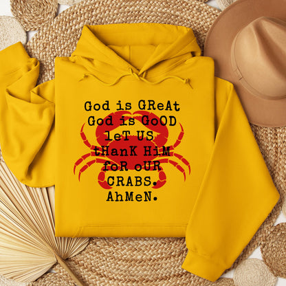 God Is Great God Is Good Let Us Thank Him For Our Crabs Ahmen 01