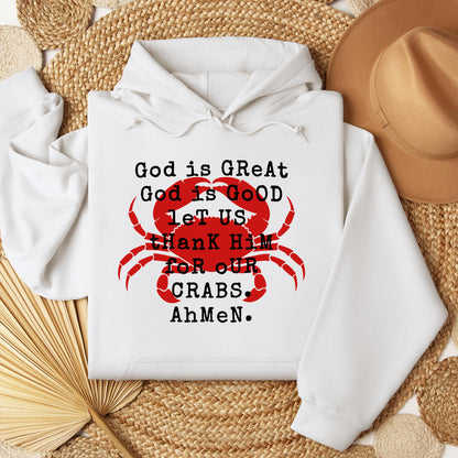God Is Great God Is Good Let Us Thank Him For Our Crabs Ahmen 01