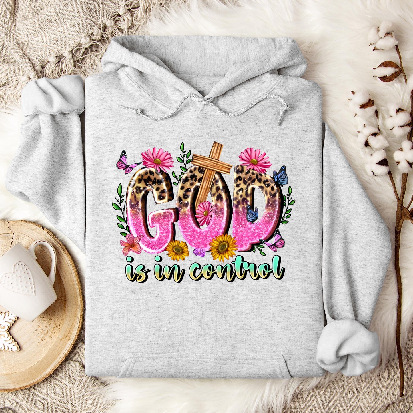 God Is In Control Hoodie