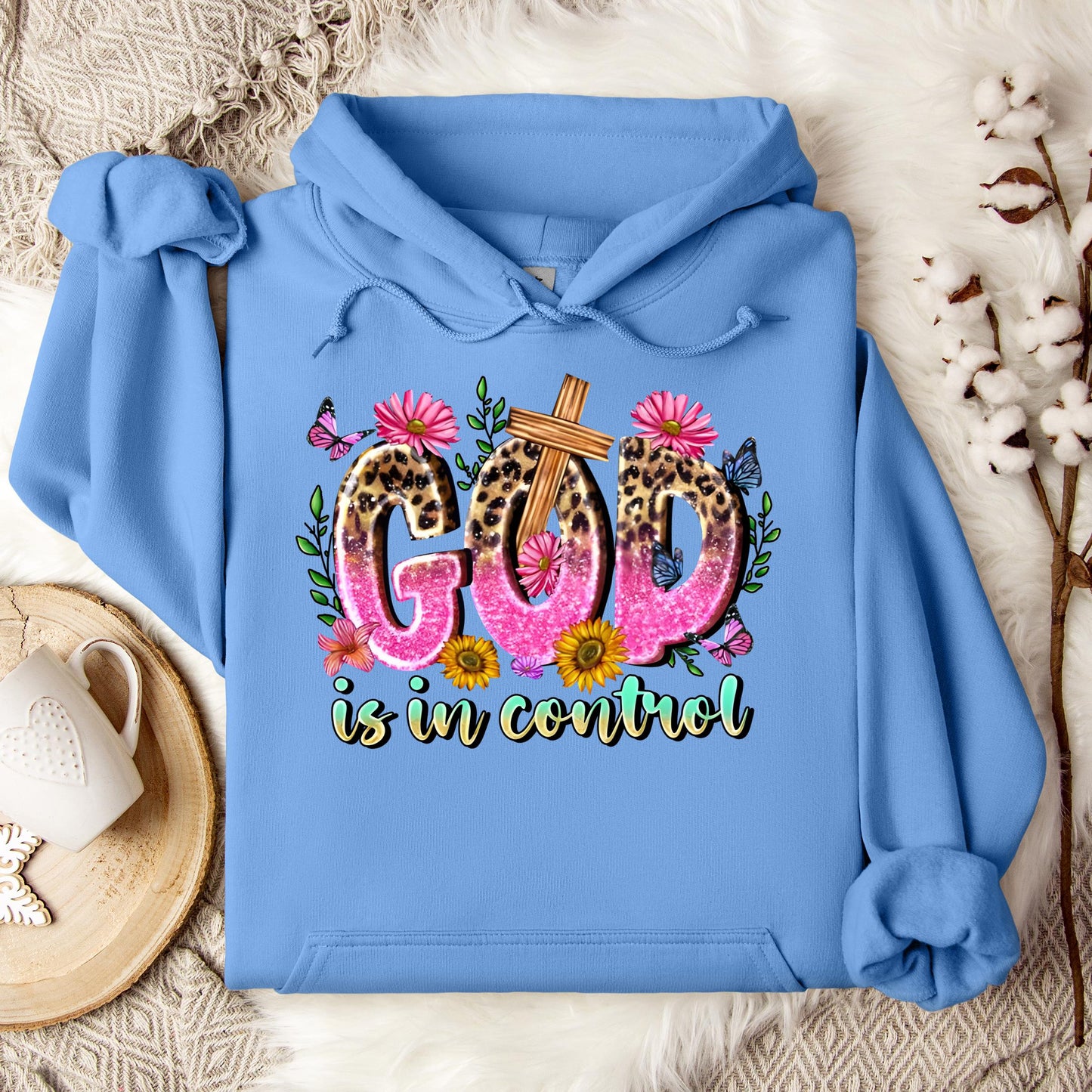 God Is In Control Hoodie