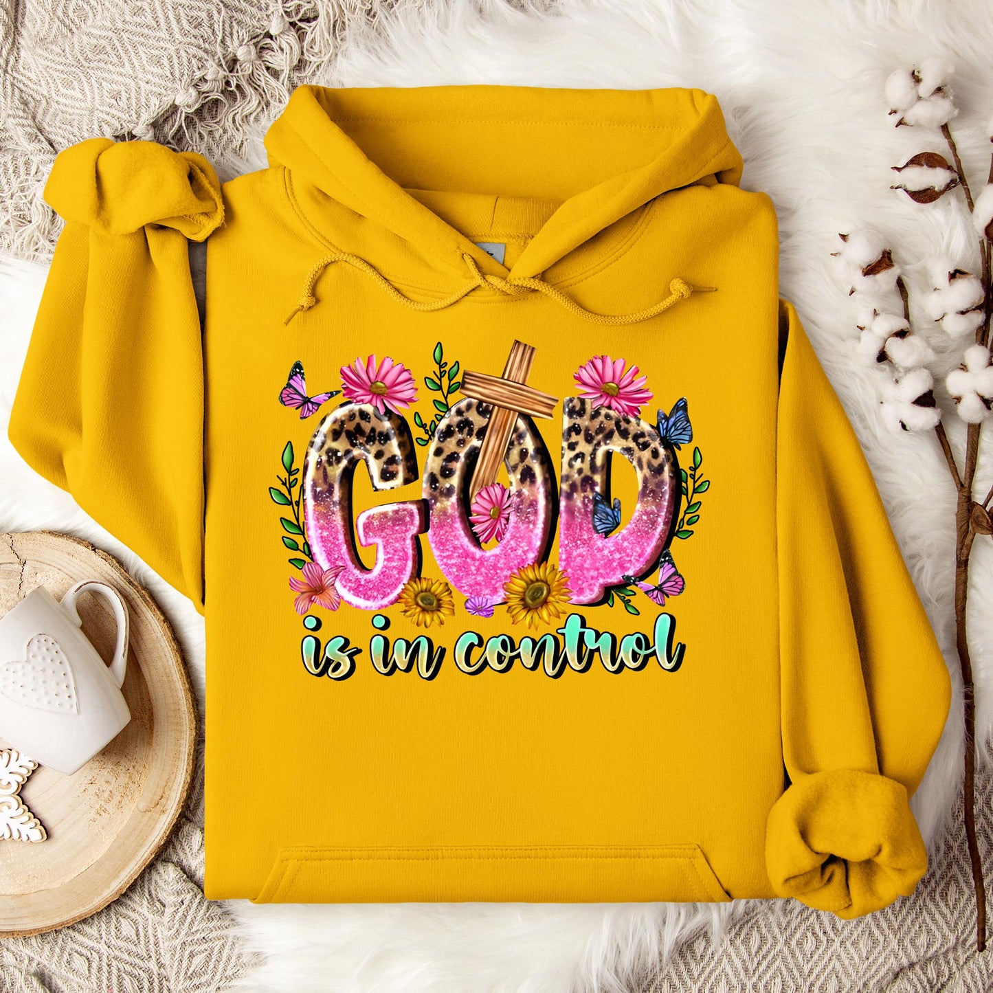 God Is In Control Hoodie