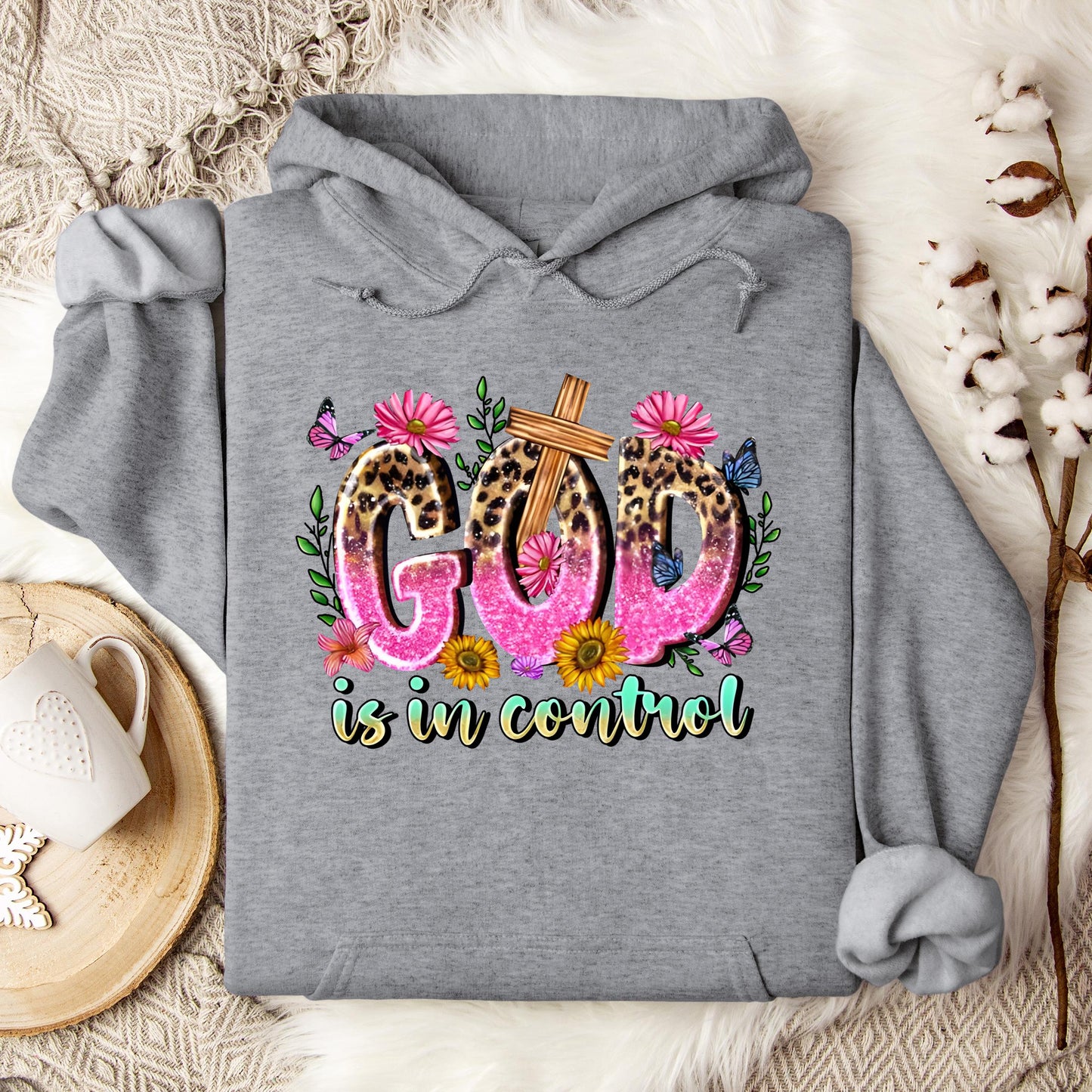 God Is In Control Hoodie