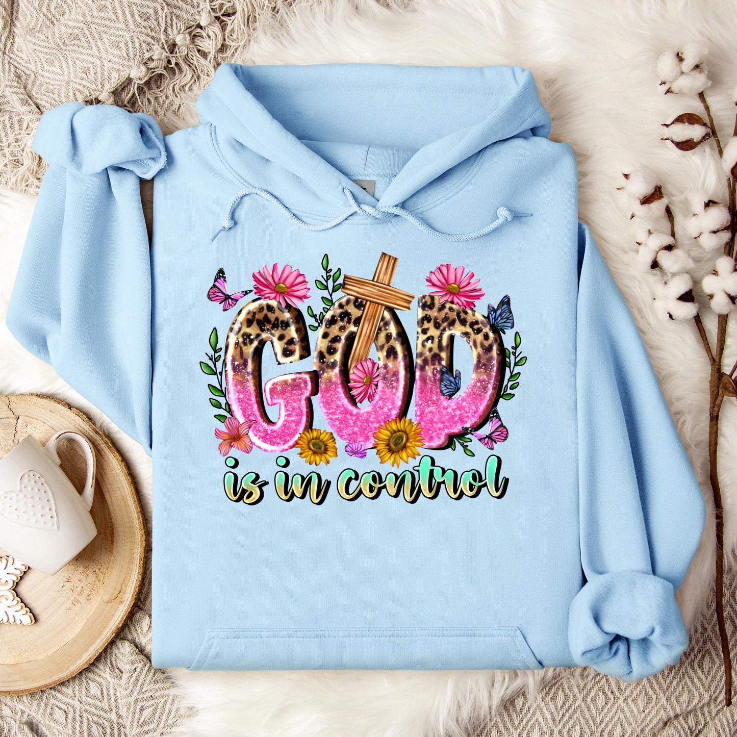 God Is In Control Hoodie