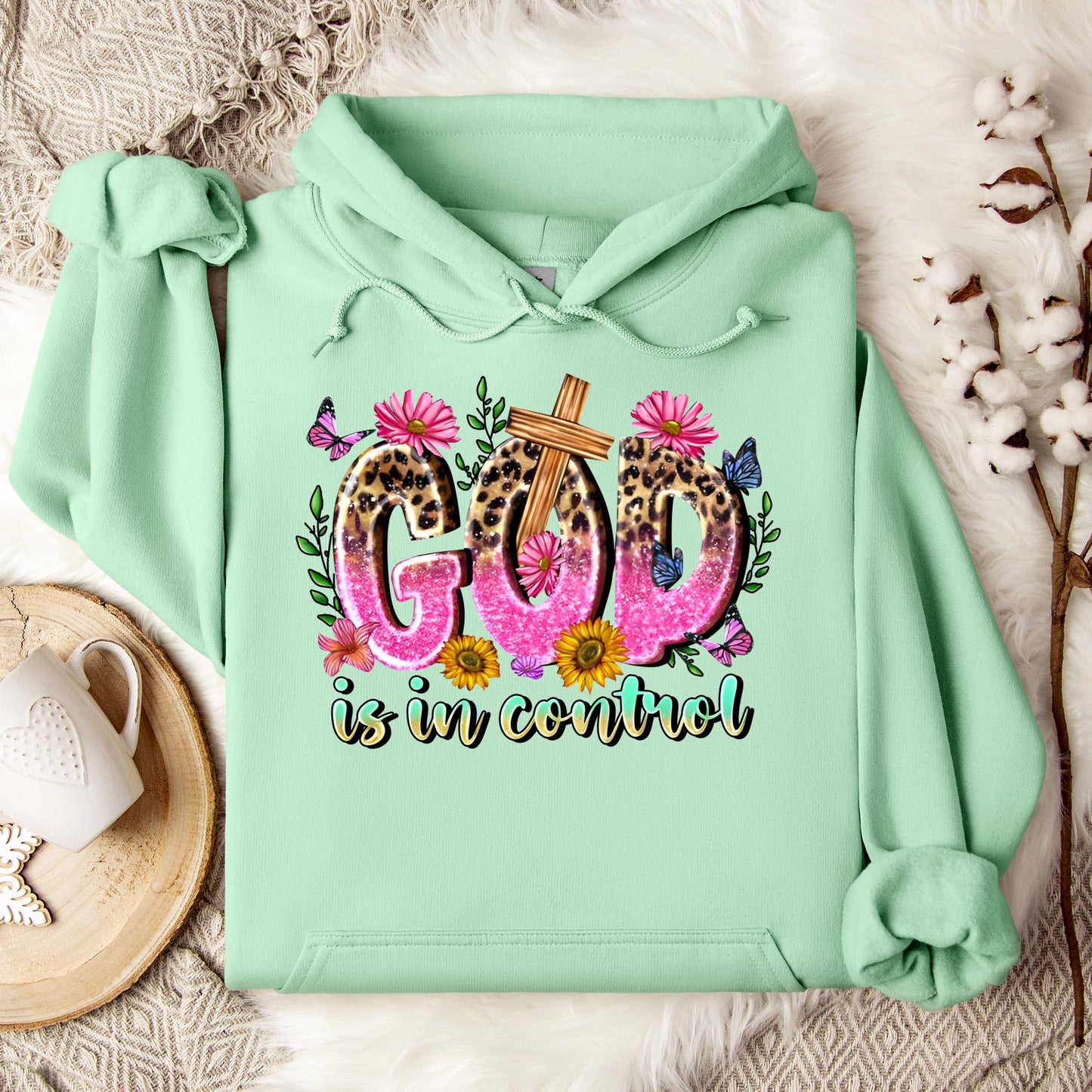 God Is In Control Hoodie