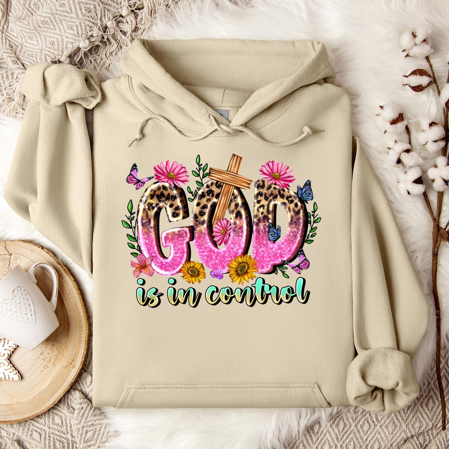 God Is In Control Hoodie