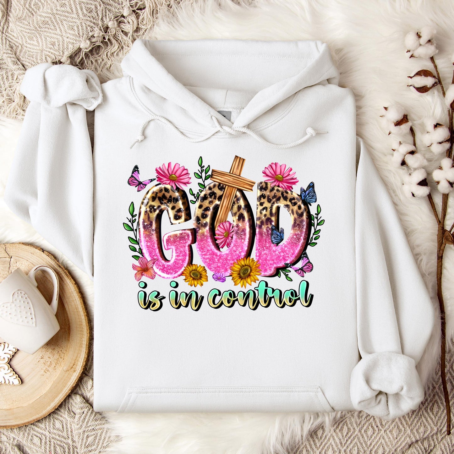 God Is In Control Hoodie
