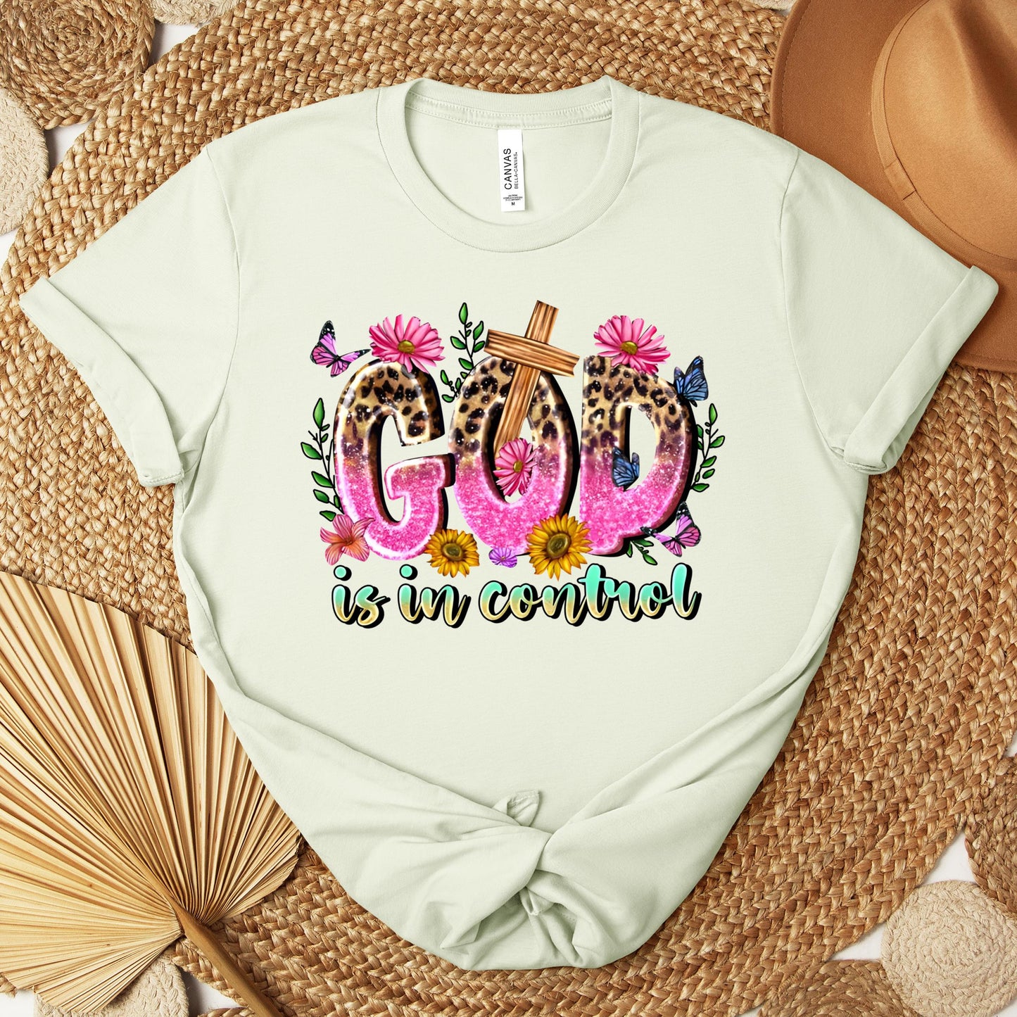 God Is In Control Premium T-shirt