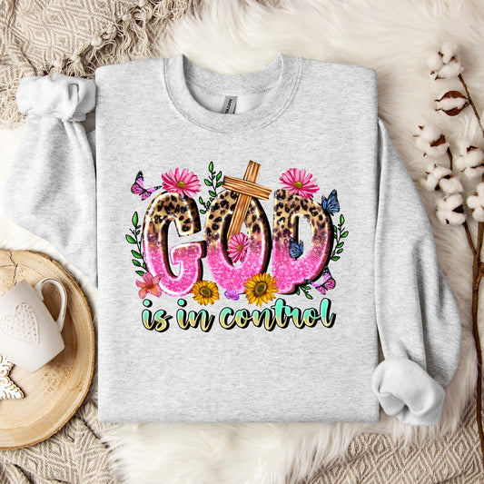 God Is In Control Sweatshirt
