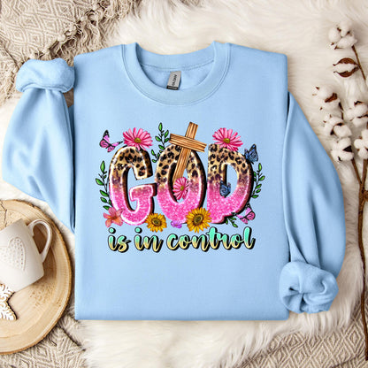 God Is In Control Sweatshirt
