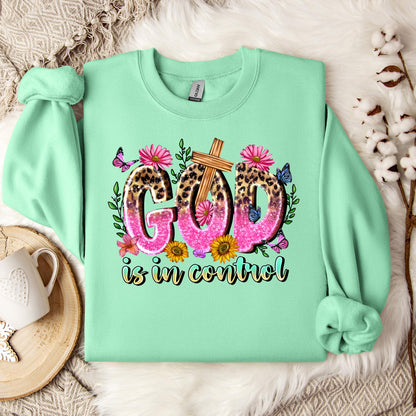 God Is In Control Sweatshirt
