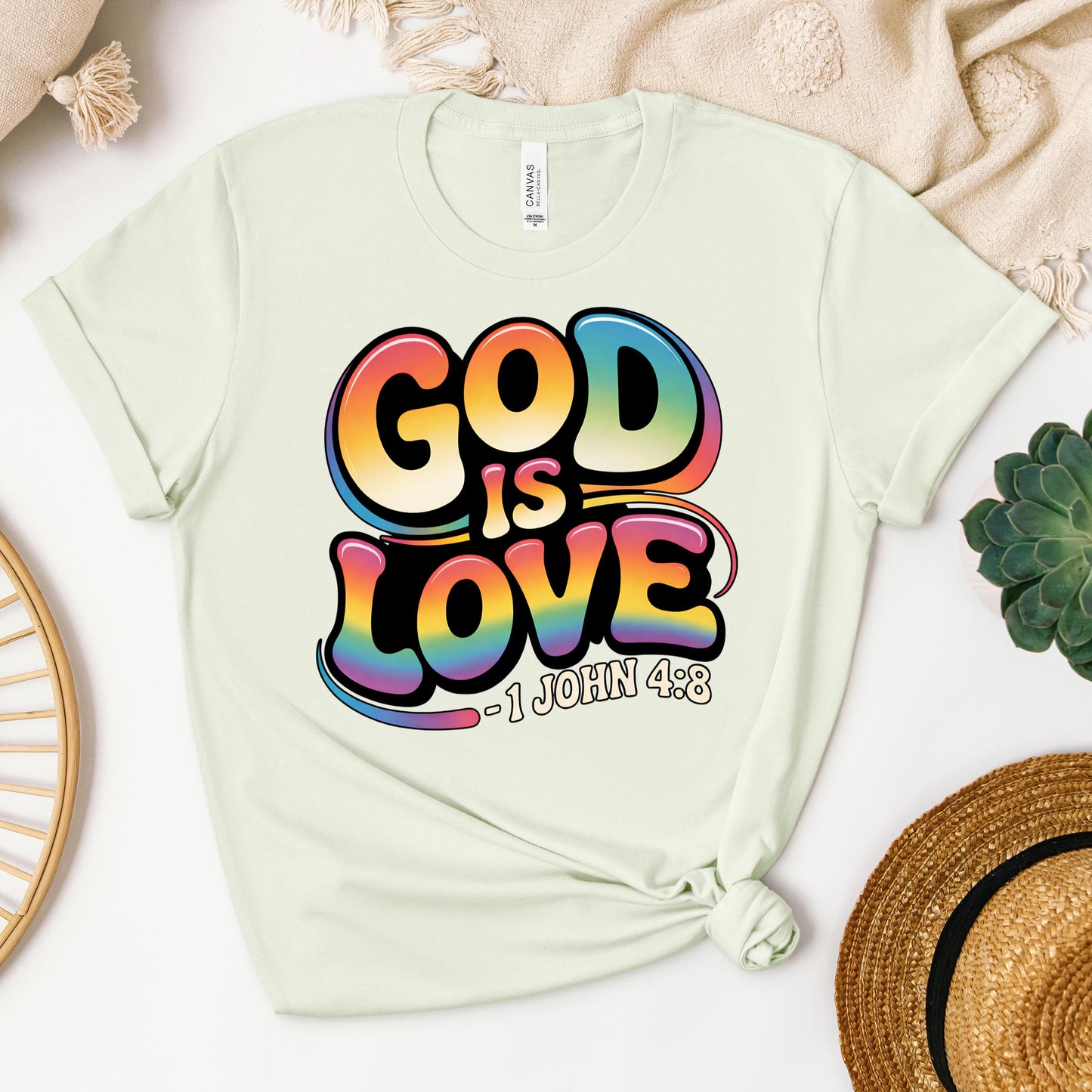 God Is Love 1 John 4.8 01
