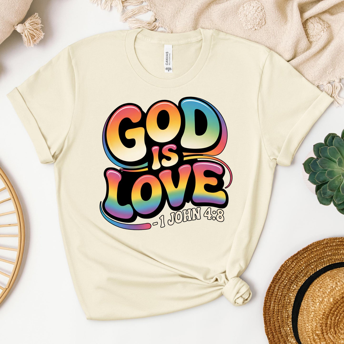 God Is Love 1 John 4.8 01