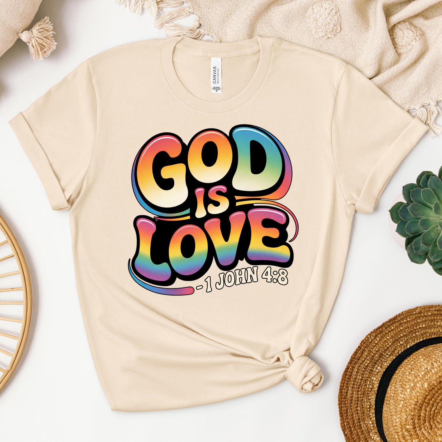 God Is Love 1 John 4.8 01