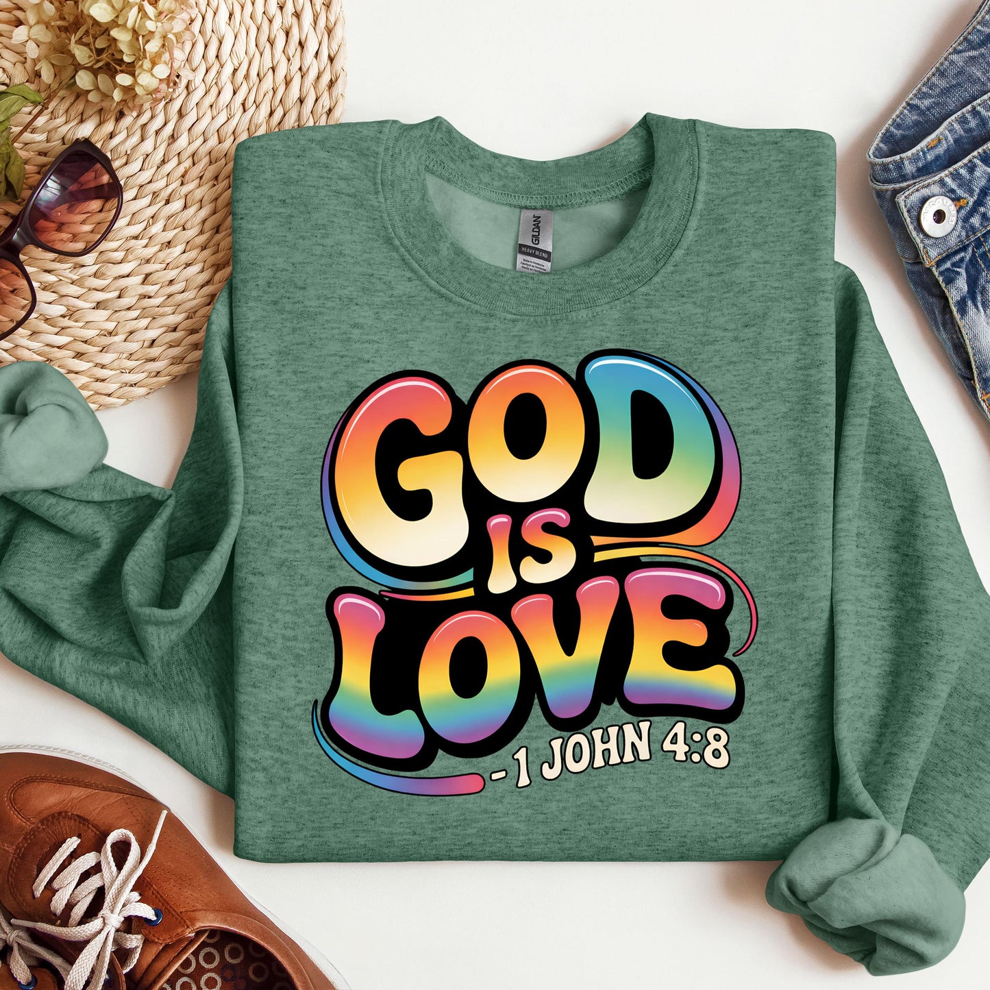 God Is Love 1 John 4.8 01