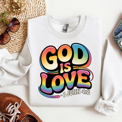 God Is Love 1 John 4.8 01