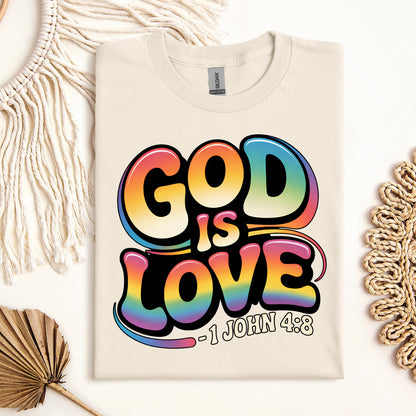 God Is Love 1 John 4.8 01