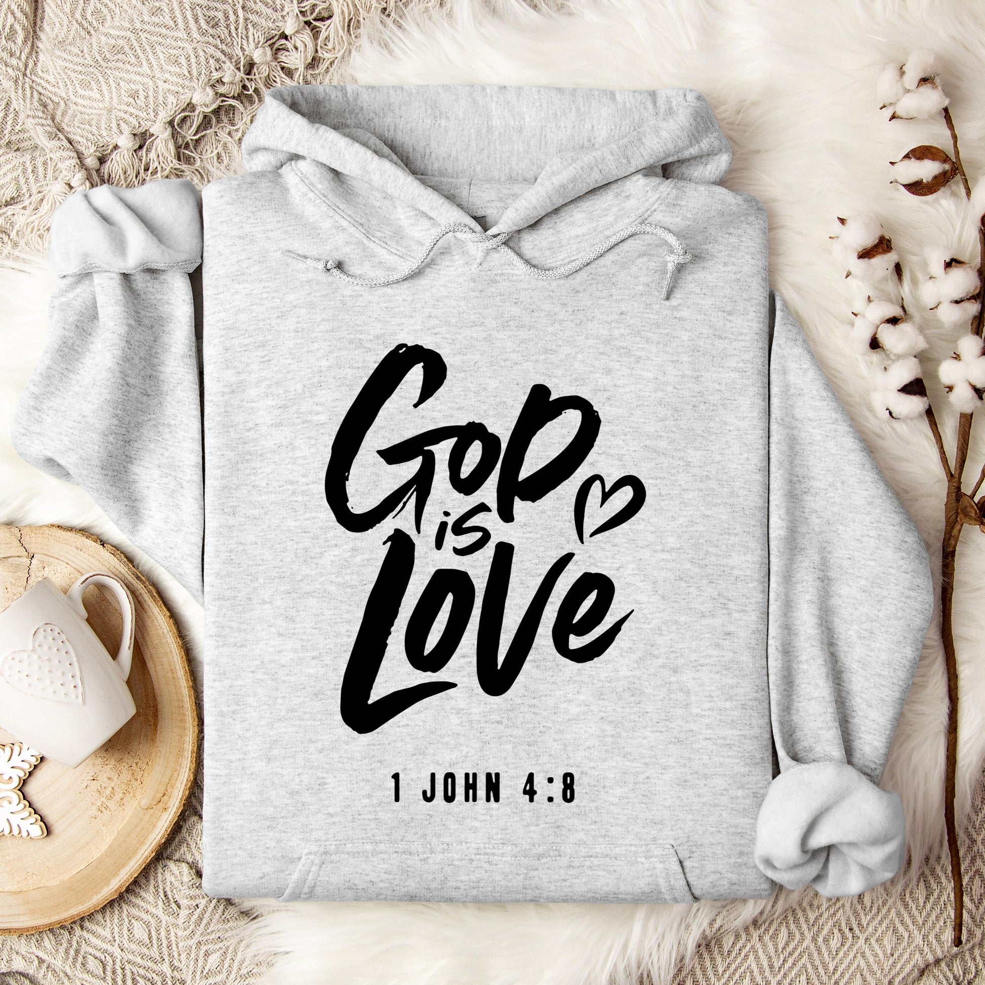 God Is Love 1 John 4.8 Hoodie