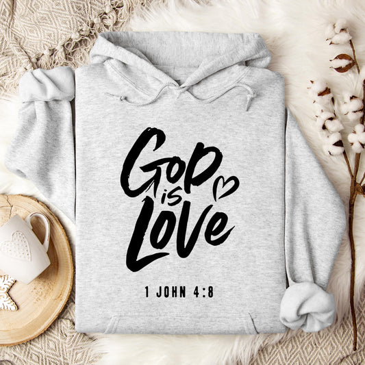 God Is Love 1 John 4.8 Hoodie