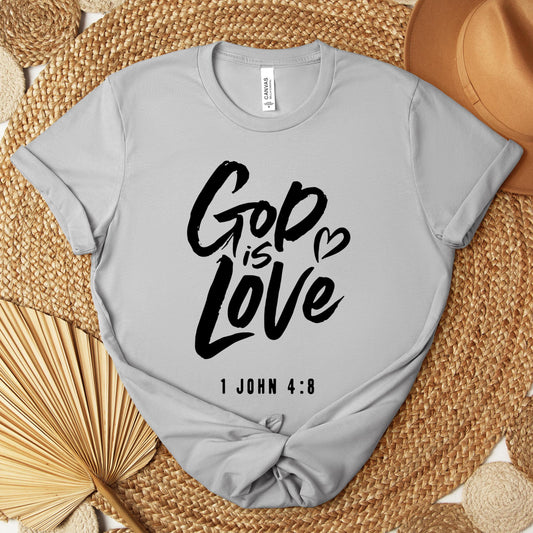 God Is Love 1 John 4.8 Premium T-shirt