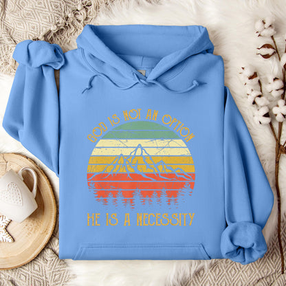 God Is Not An Option He Is A Necessity 10 Hoodie