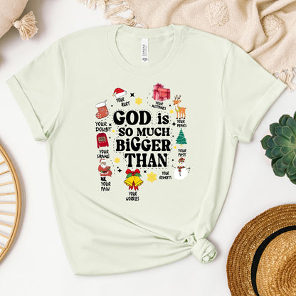 God Is So Much Bigger Than Christmas