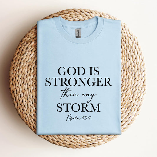 God Is Stronger Than My Storm