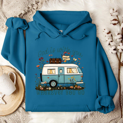 God Is With You Wherever You Go Hoodie