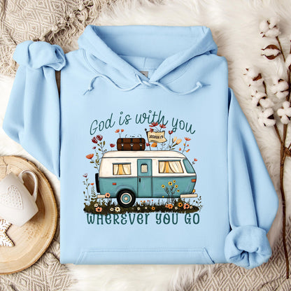 God Is With You Wherever You Go Hoodie