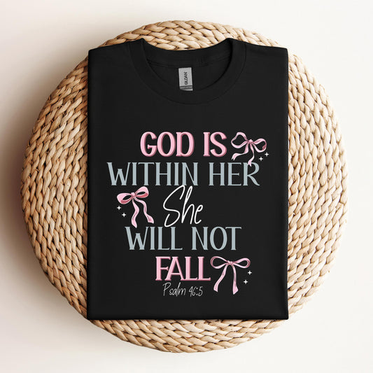 God Is Within Her She Will Not Fall Psalm 46.5 01