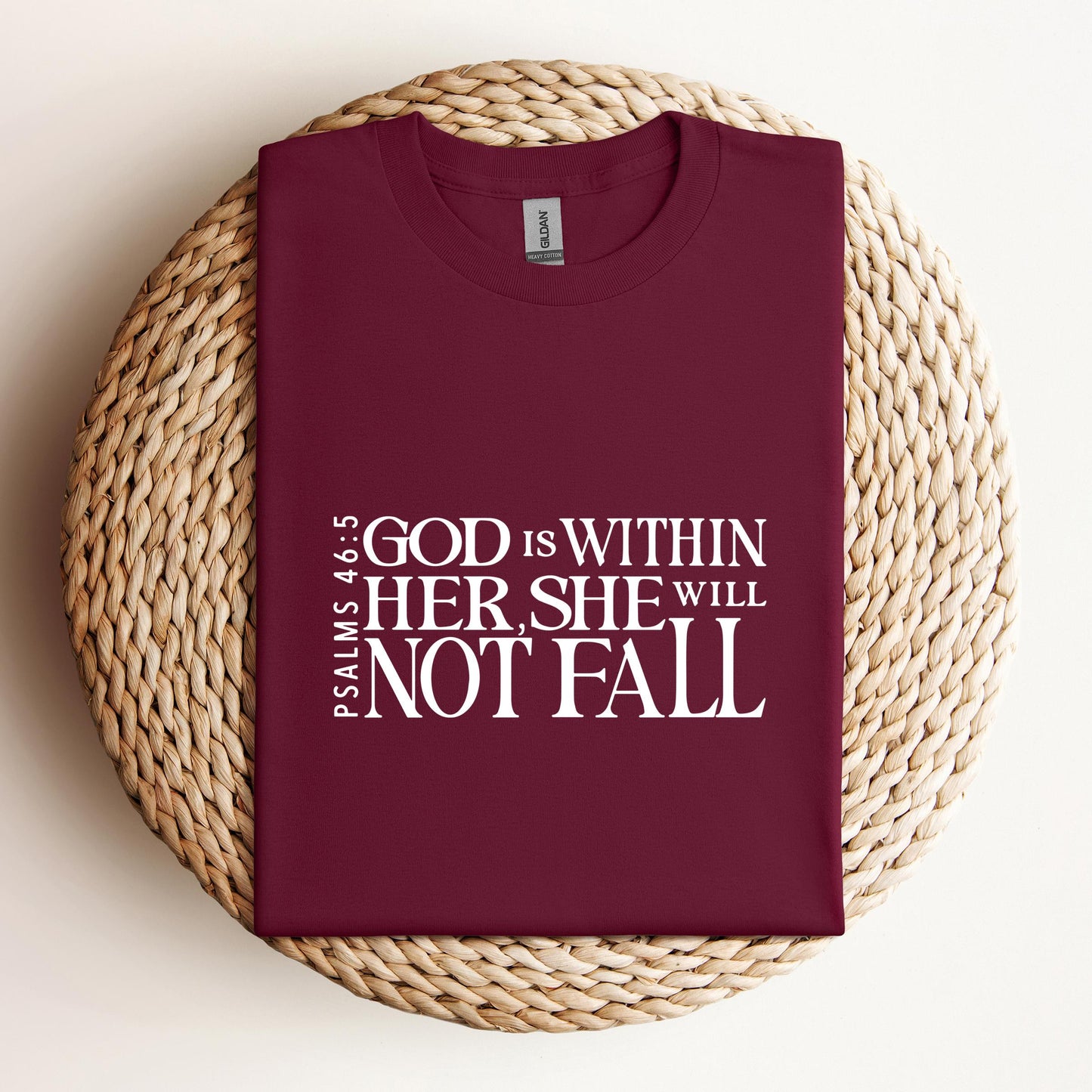 God Is Within Her She Will Not Fall Psalms 46.5