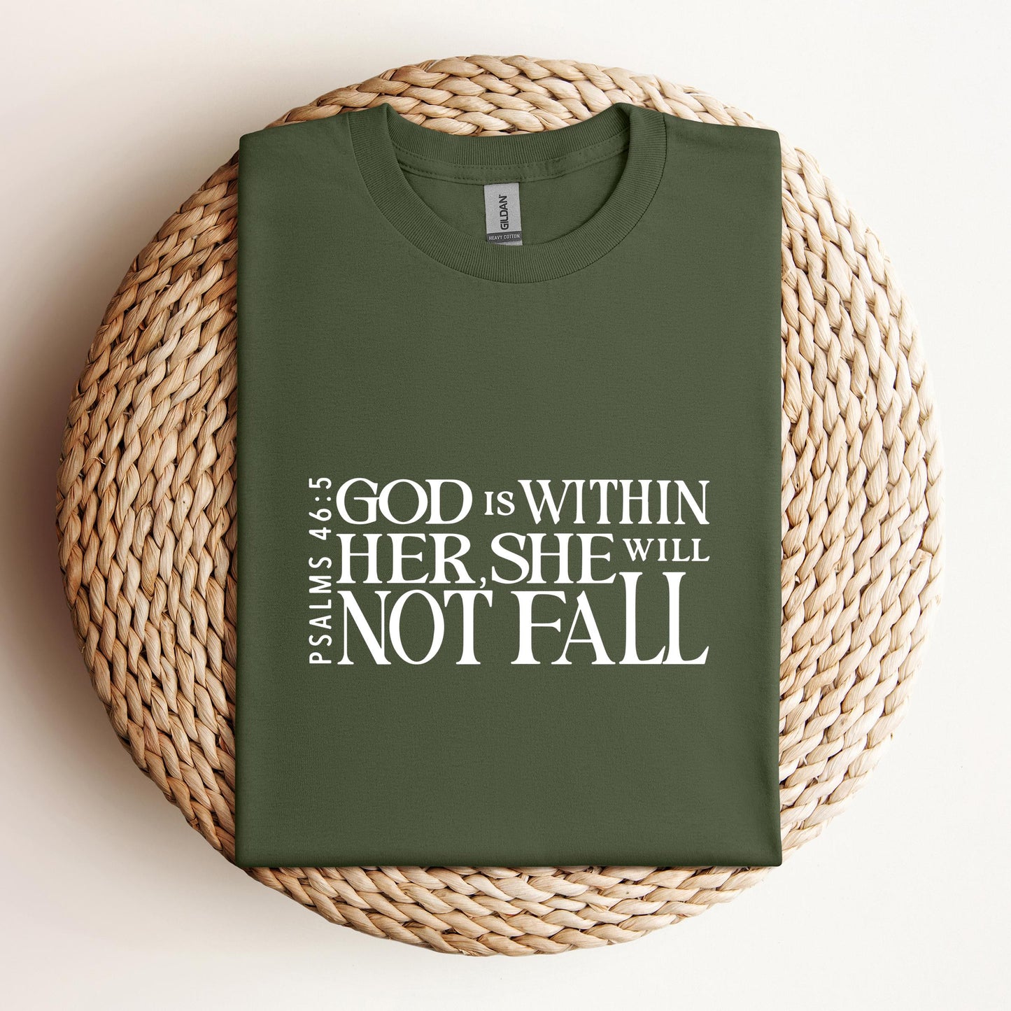 God Is Within Her She Will Not Fall Psalms 46.5