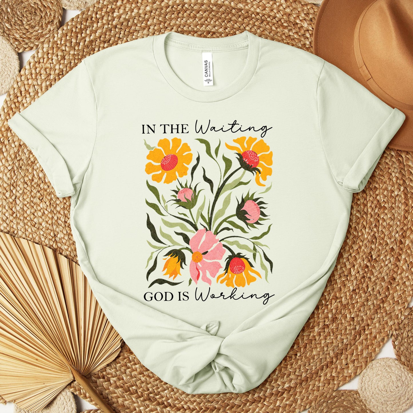 God Is Working In The Waiting 01 Premium T-shirt