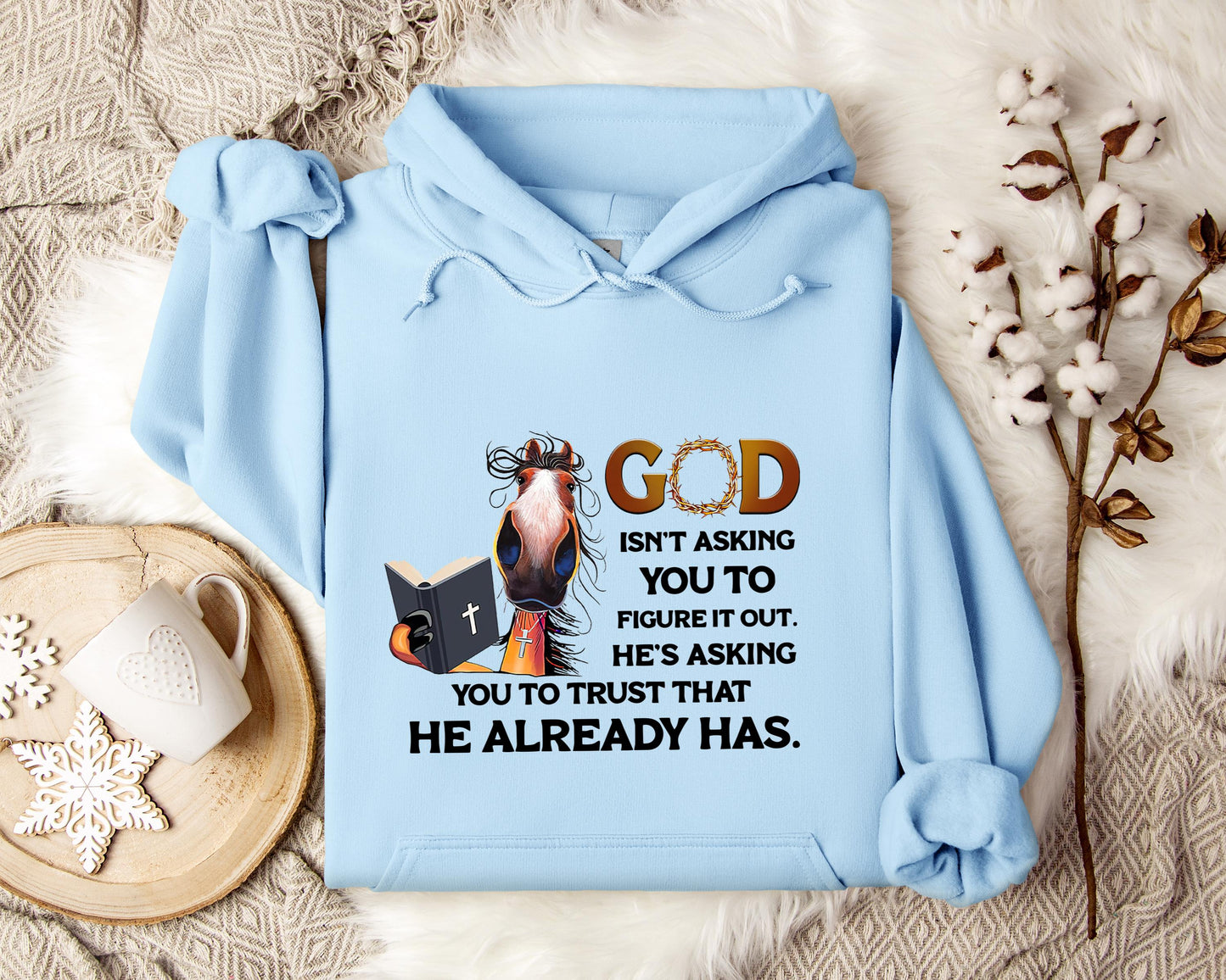 God Isn't Asking You To Figure It Out He's Asking You To Trust That He Already Has