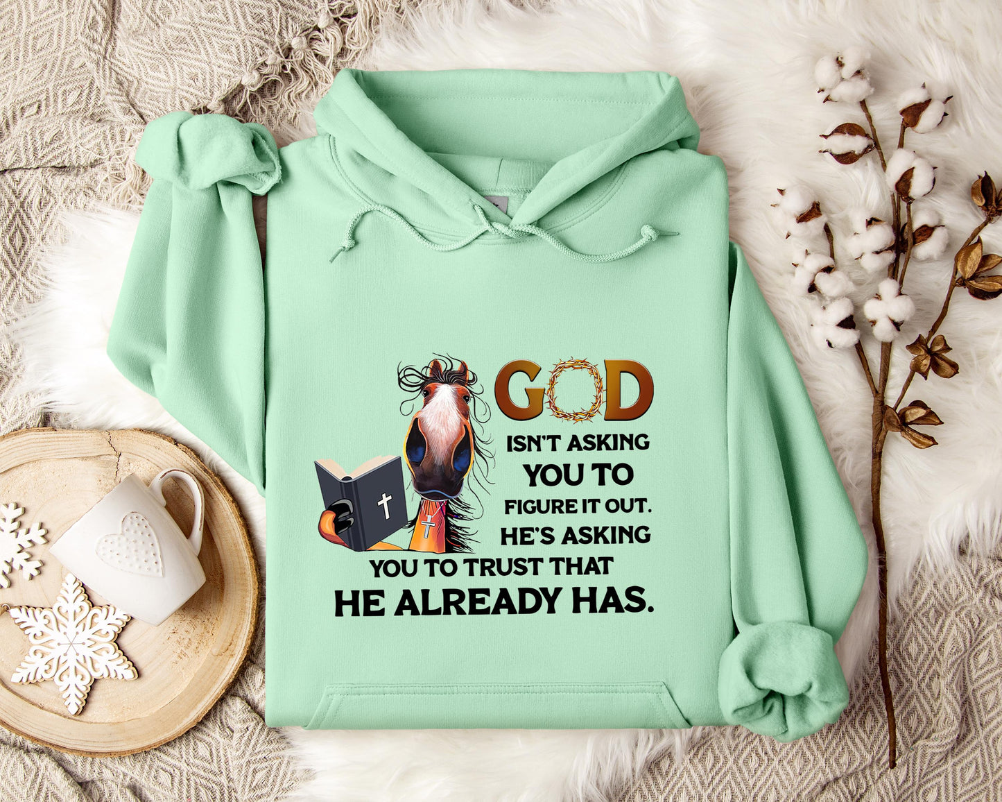 God Isn't Asking You To Figure It Out He's Asking You To Trust That He Already Has