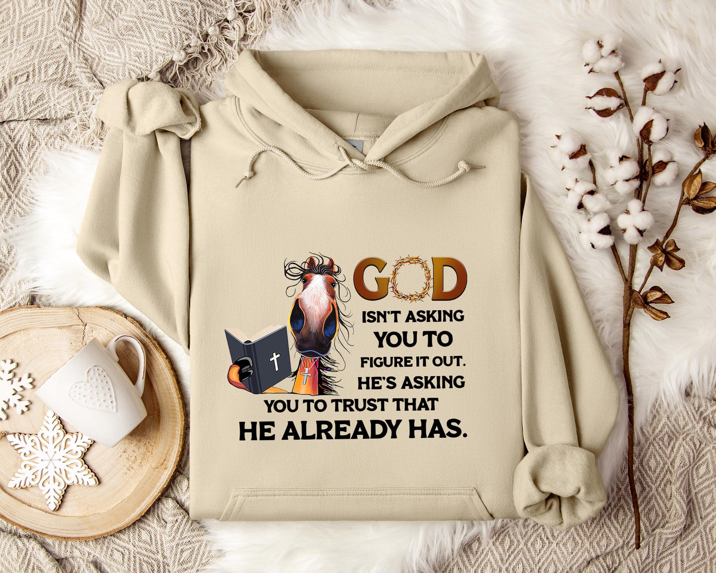 God Isn't Asking You To Figure It Out He's Asking You To Trust That He Already Has