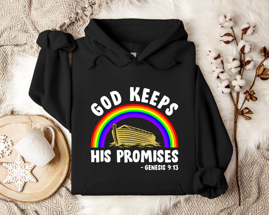 God Keeps His Promises Genesis 9.13 Hoodie