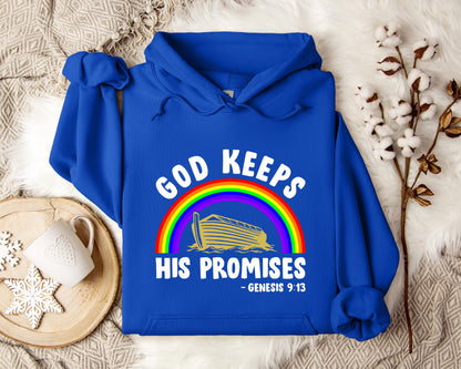 God Keeps His Promises Genesis 9.13 Hoodie