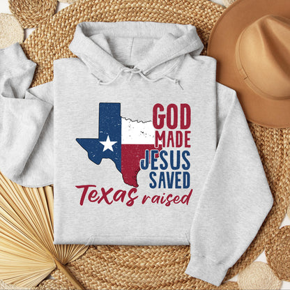 God Made Jesus Saved Texas Raised 01