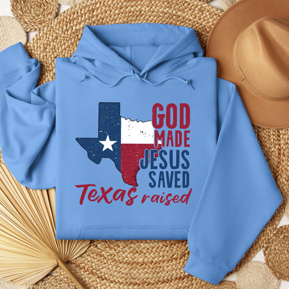 God Made Jesus Saved Texas Raised 01