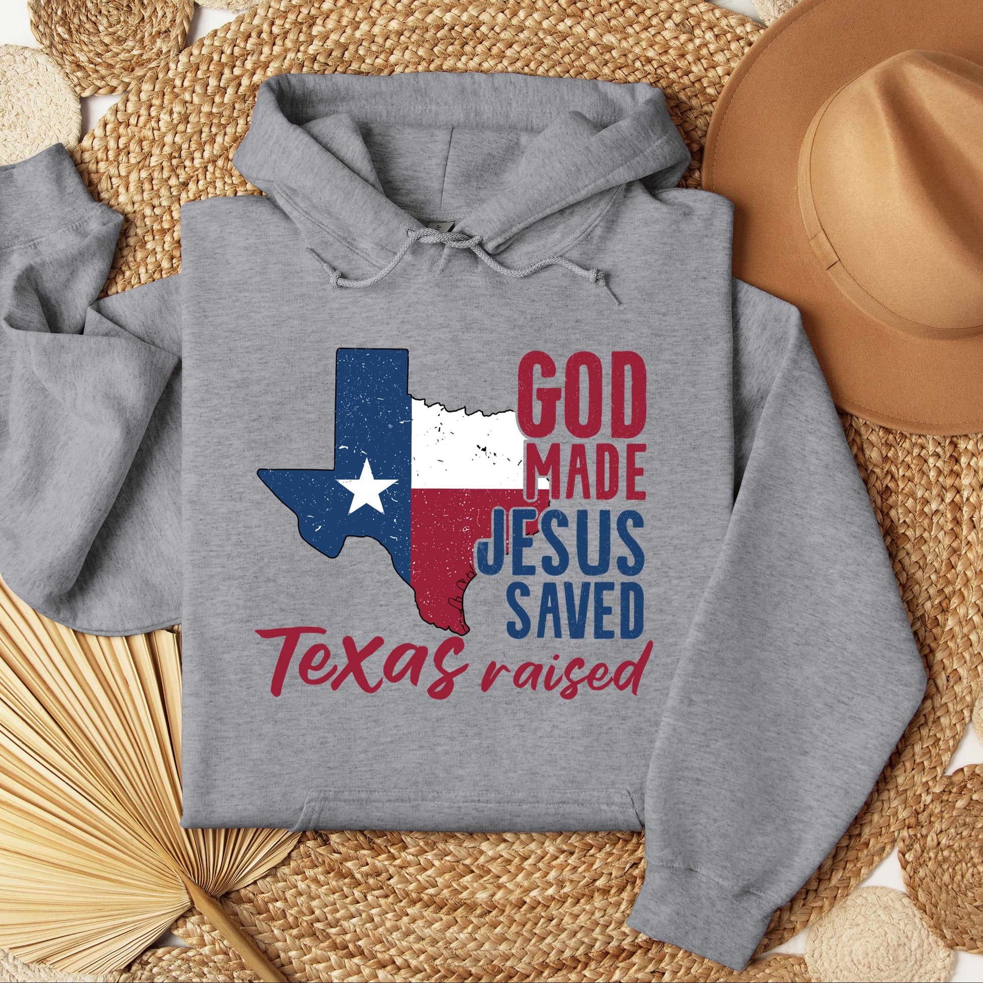 God Made Jesus Saved Texas Raised 01