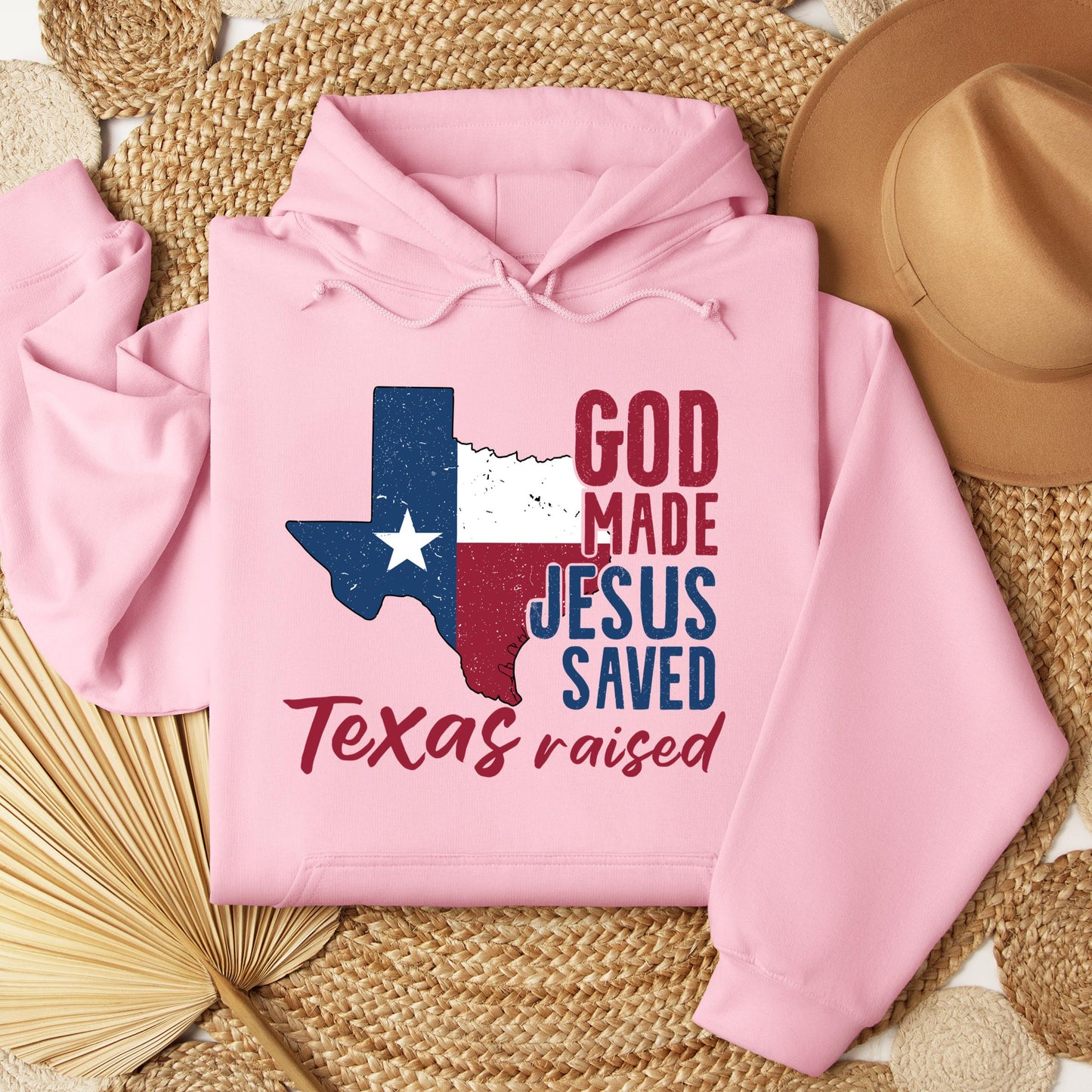 God Made Jesus Saved Texas Raised 01
