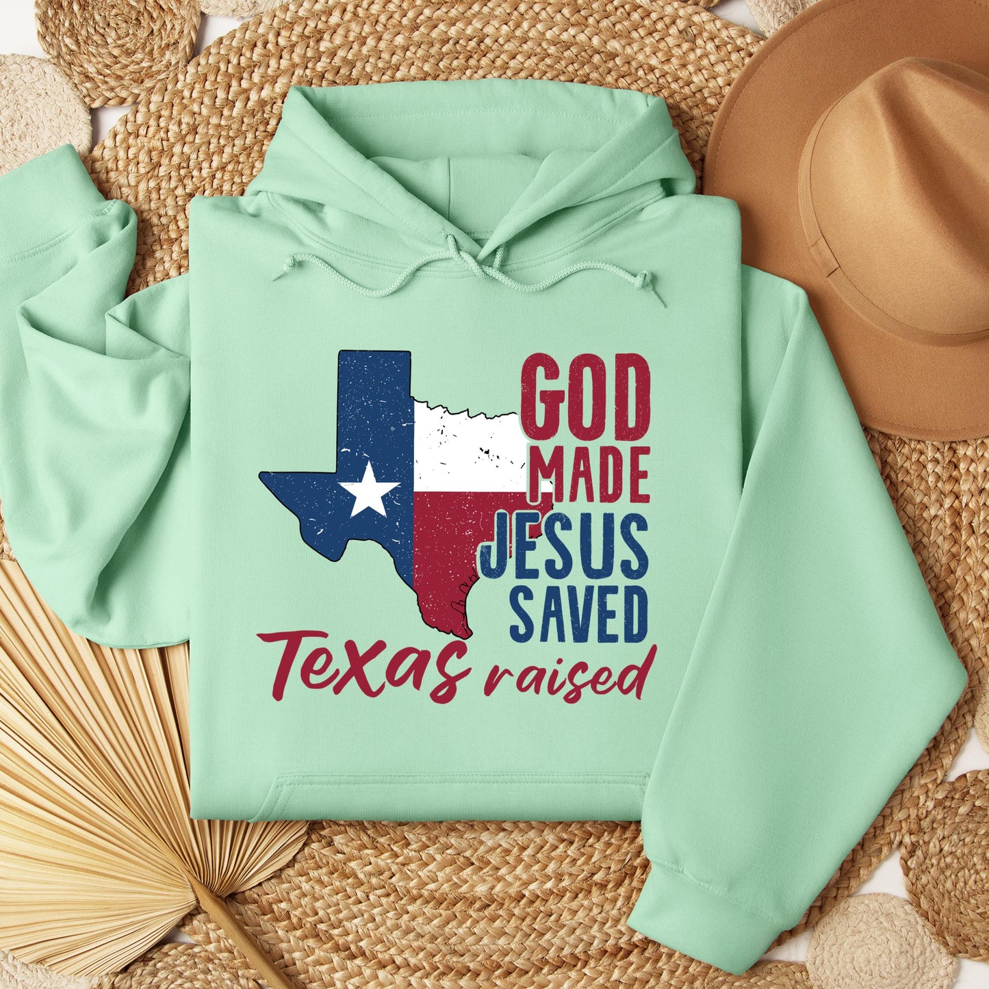 God Made Jesus Saved Texas Raised 01