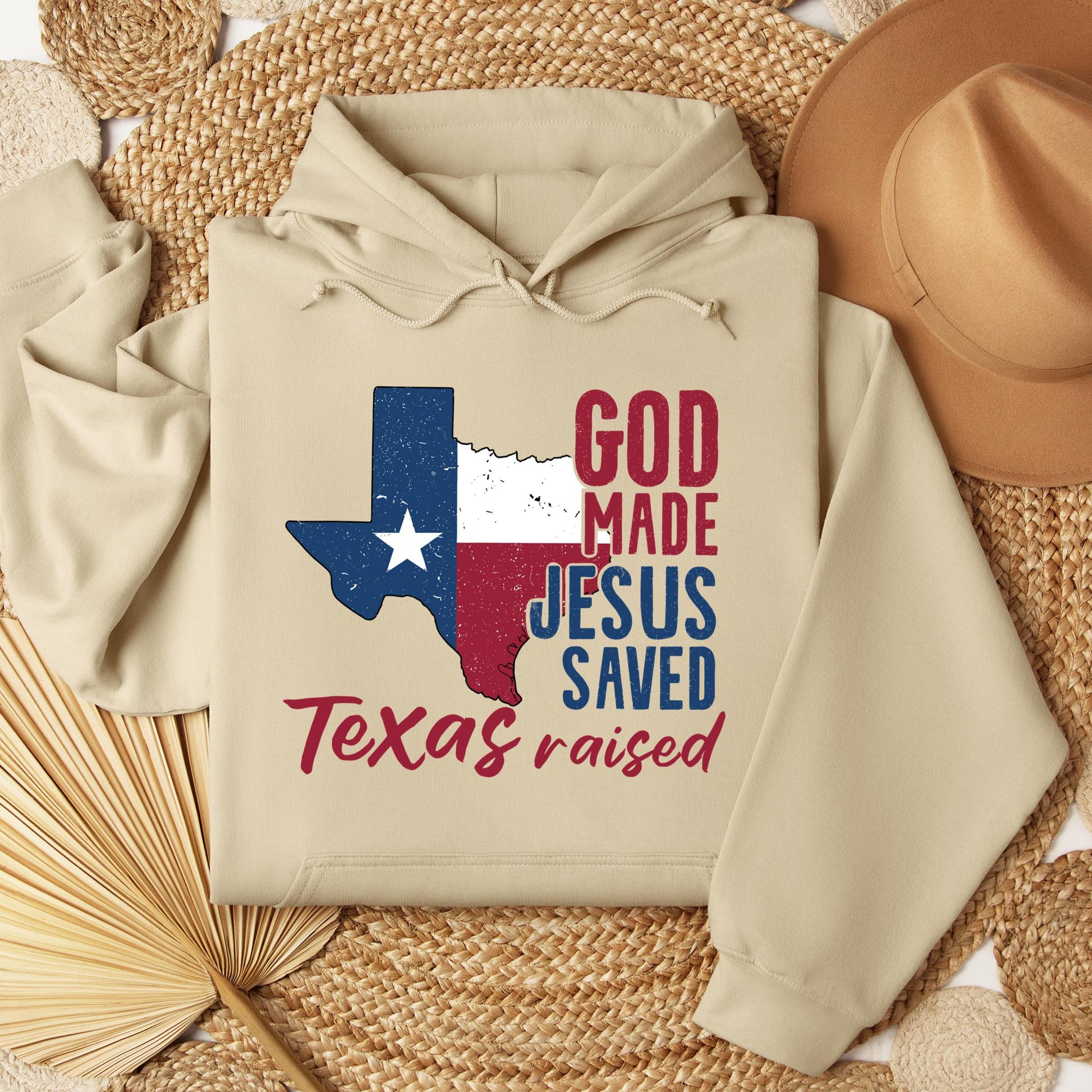 God Made Jesus Saved Texas Raised 01