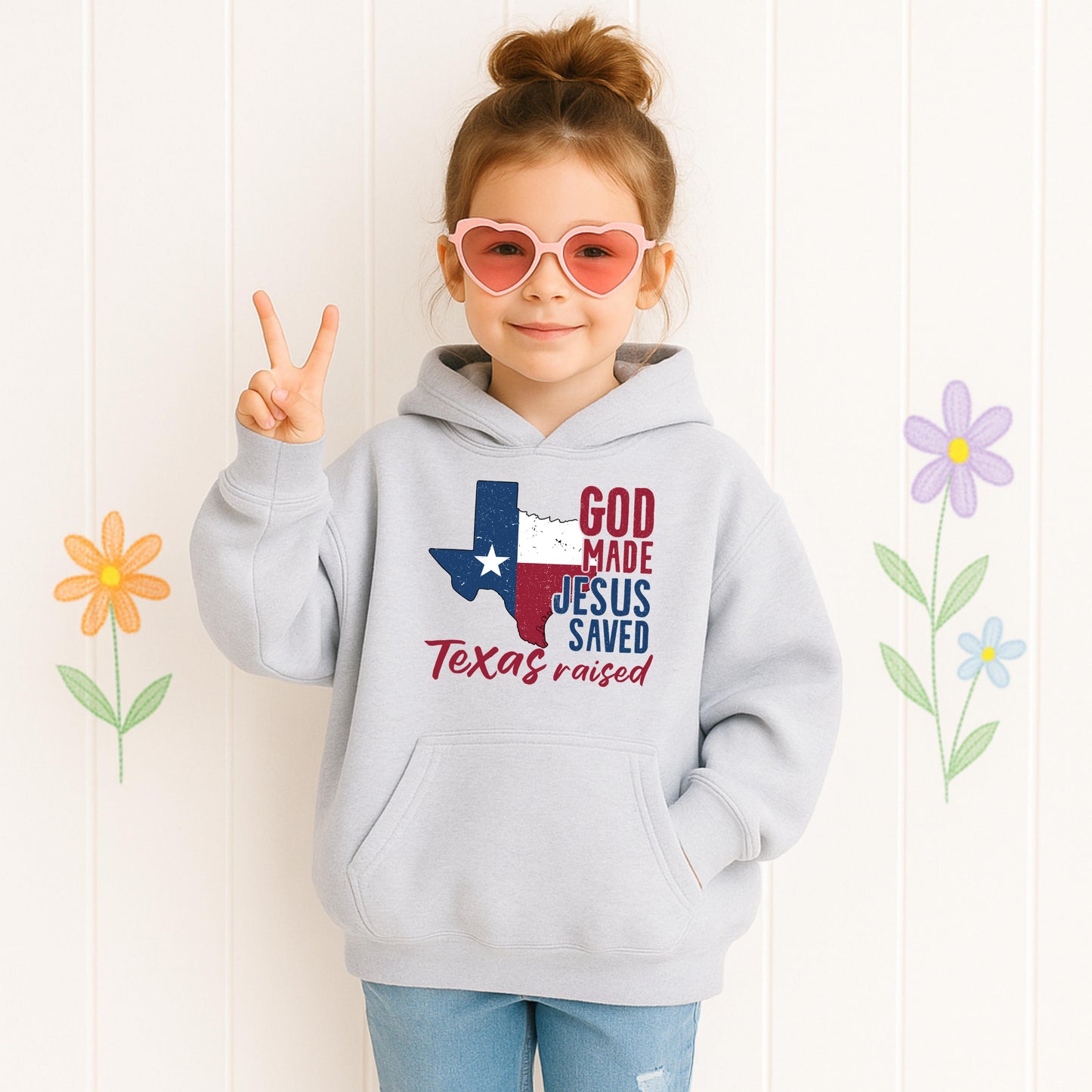 God Made Jesus Saved Texas Raised 01