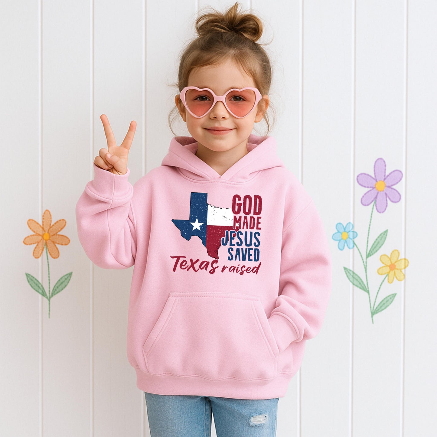 God Made Jesus Saved Texas Raised 01