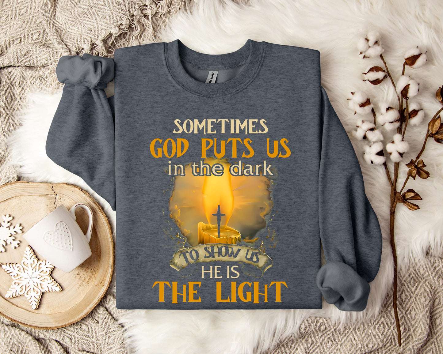 God Put Us Sweatshirt