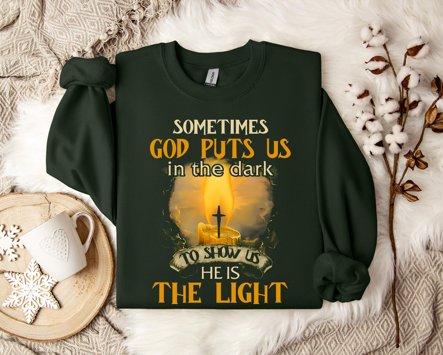 God Put Us Sweatshirt