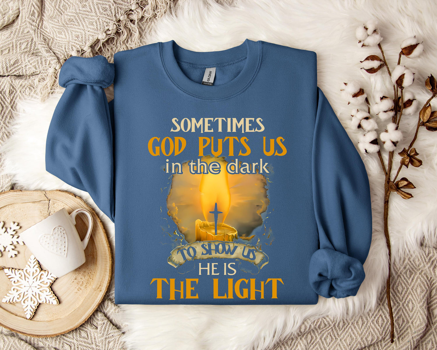 God Put Us Sweatshirt